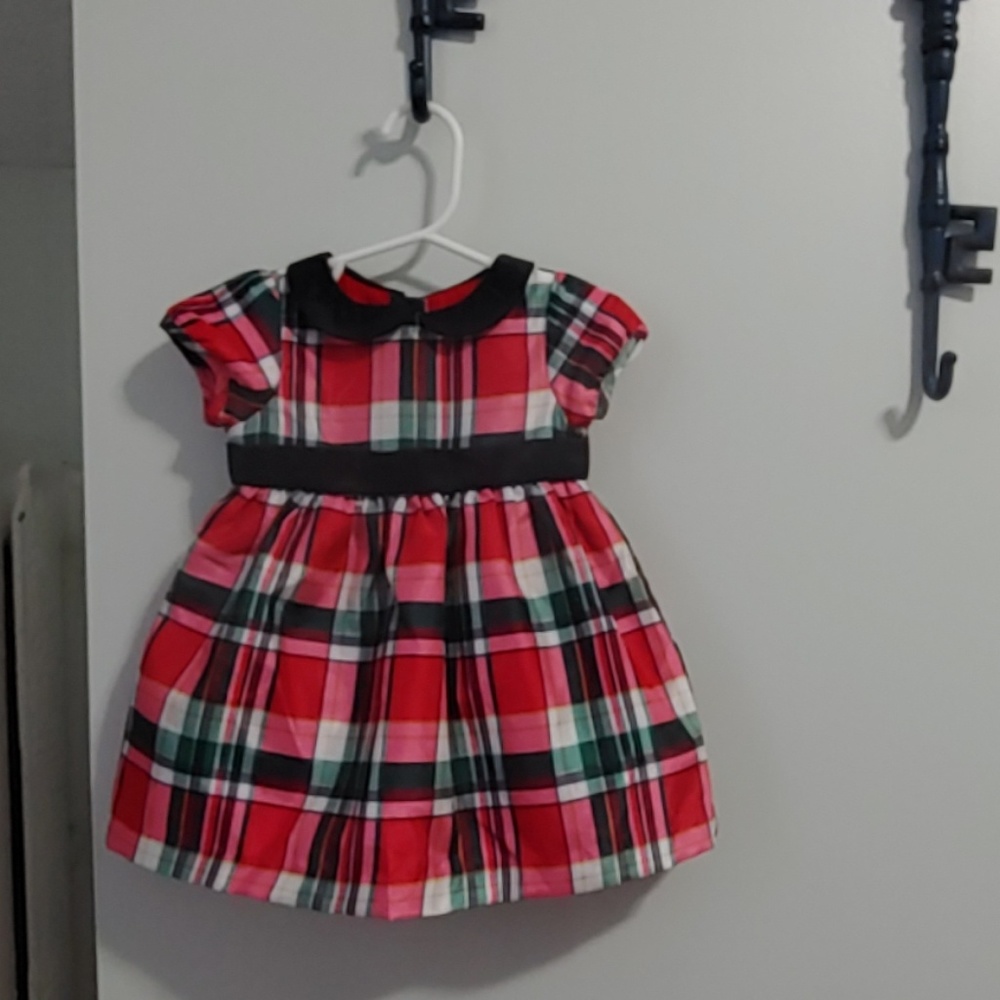 Gymboree plaid baby dress